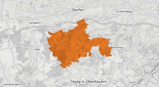 Mietspiegelkarte Sankt Wolfgang